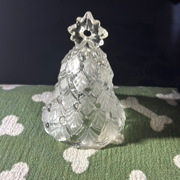Mikasa Crystal Christmas Tree bell - Picture 1 of 5